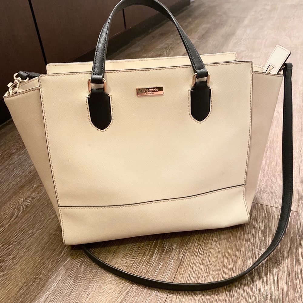 Kate Spade Nude & Black Purse